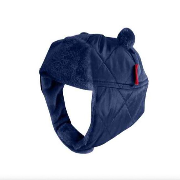EUC Like-New OneKid Quilted Bomber Hat (Trapper Hat With Ear Flaps) - Picture 2 of 13
